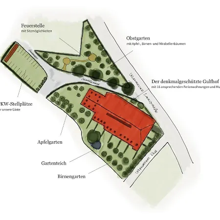 Apartmán Gulfhof Boomgaarden Boomgaarden 5 Memke *